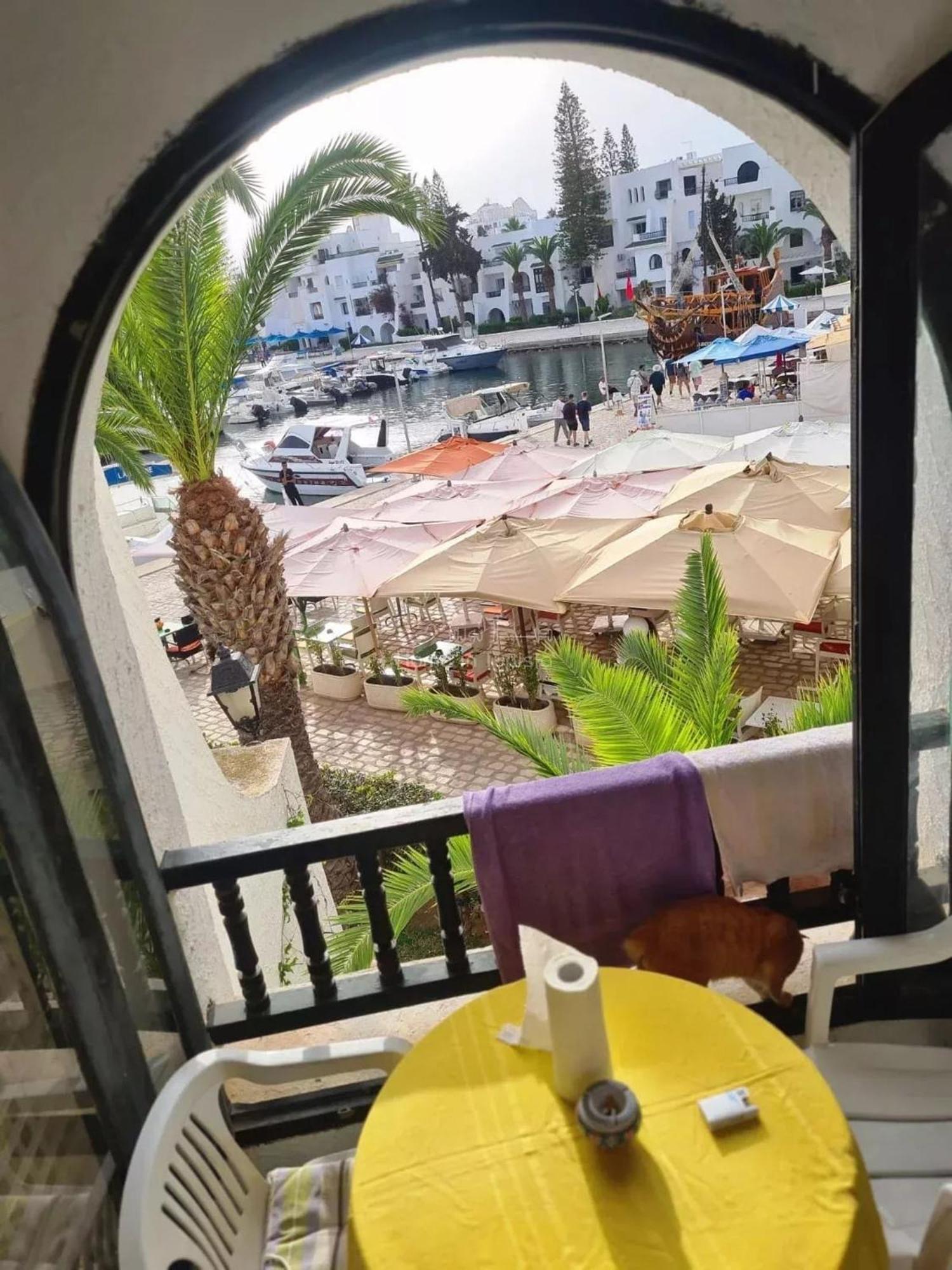 A Charming S1 In Port Kantaoui With Port View Apartment